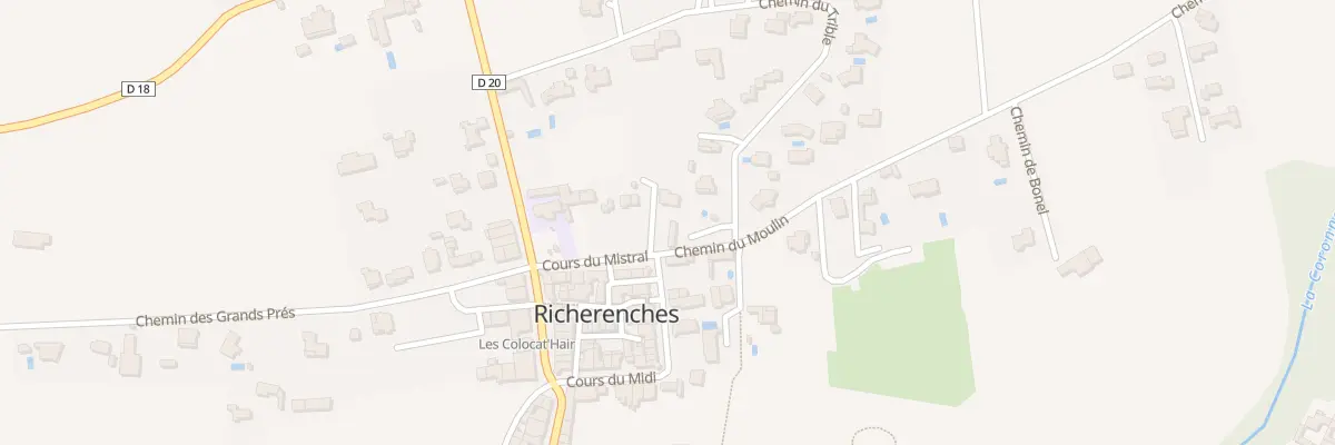 Plan du 5147 Le Village à Richerenches