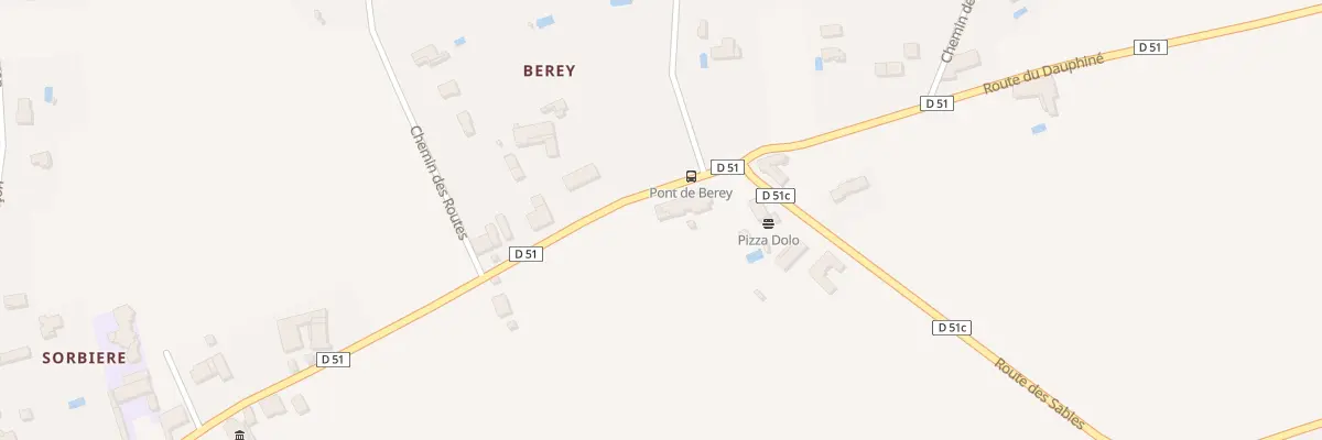 Plan du 1340 Rte du Dauphiné à Sonnay