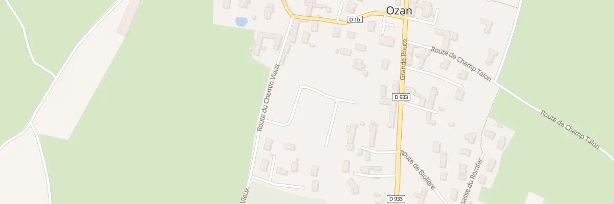 Plan du 124 Imp du Clos d’Ozan à Ozan