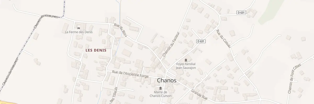 Plan du 6 Rue du Riou à Chanos-Curson