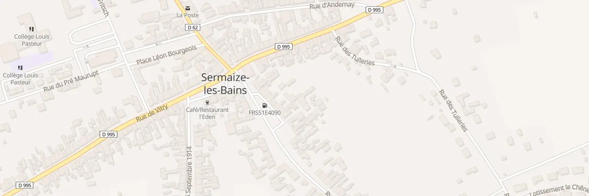 Plan du 13 Rue de Saint Dizier à Sermaize-les-Bains