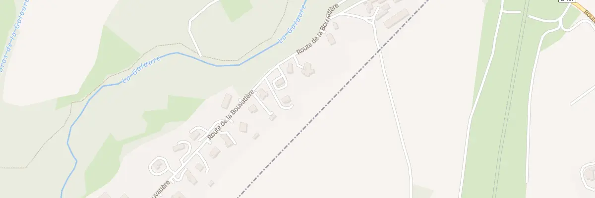 Plan du 195 Rte de la Bouvatière à Saint-Jean-de-Galaure