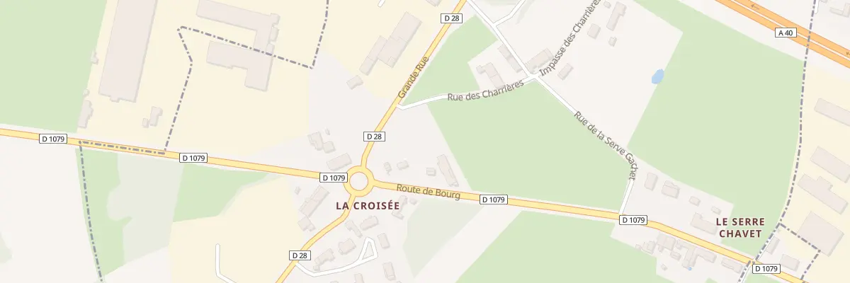 Plan du 30 Rue des Charrieres à Saint-André-de-Bâgé