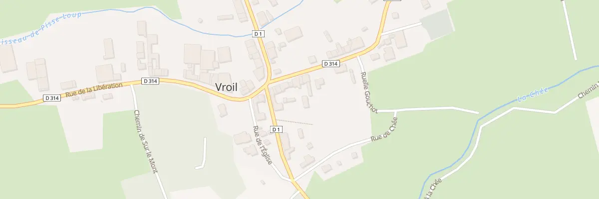 Plan du 6 Rue d’Argonne à Vroil