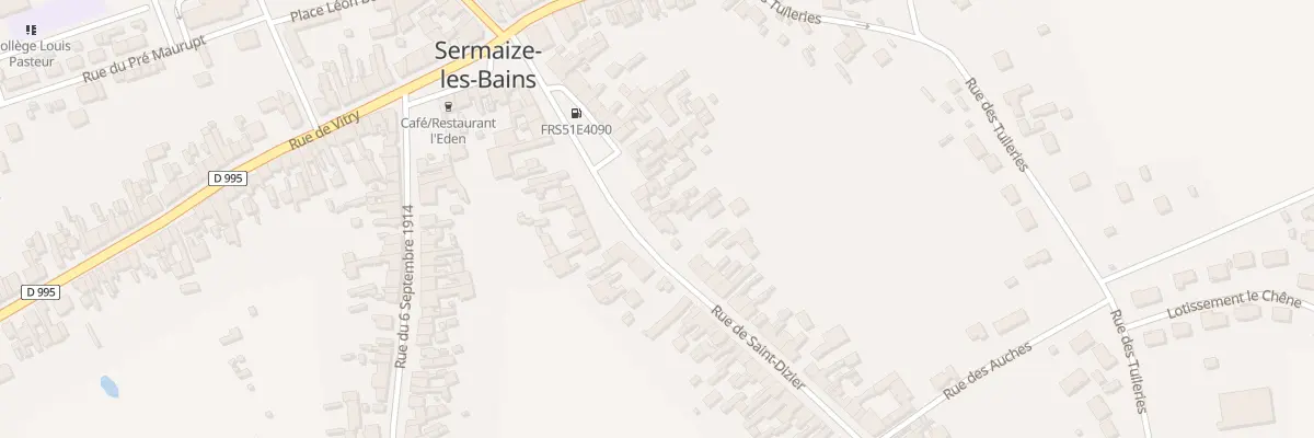 Plan du 47 Rue de Saint Dizier à Sermaize-les-Bains