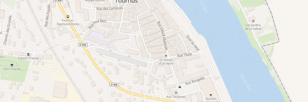 Plan du 11 Rue Beauté à Tournus