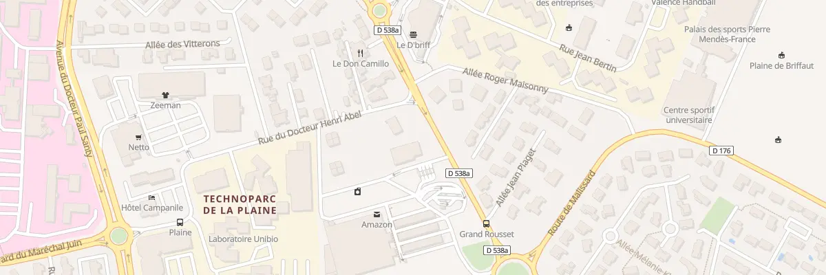 Plan du 350 Rue Faventines à Valence