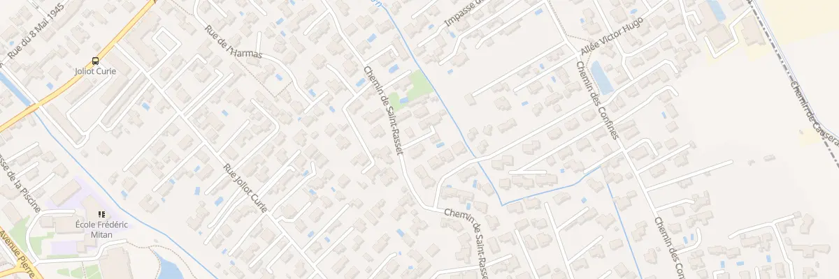 Plan du 300 Che de St Rasset à Vedène