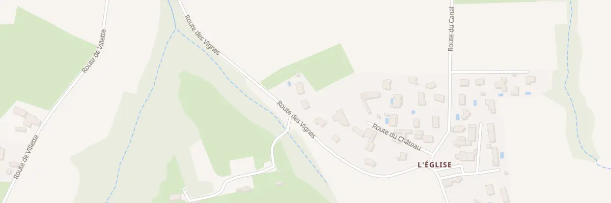 Plan du 5004 Rte des Vignes à Serpaize