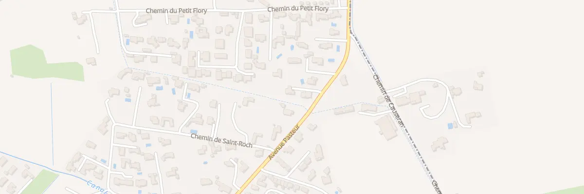 Plan du 881 Av Pasteur à Vedène