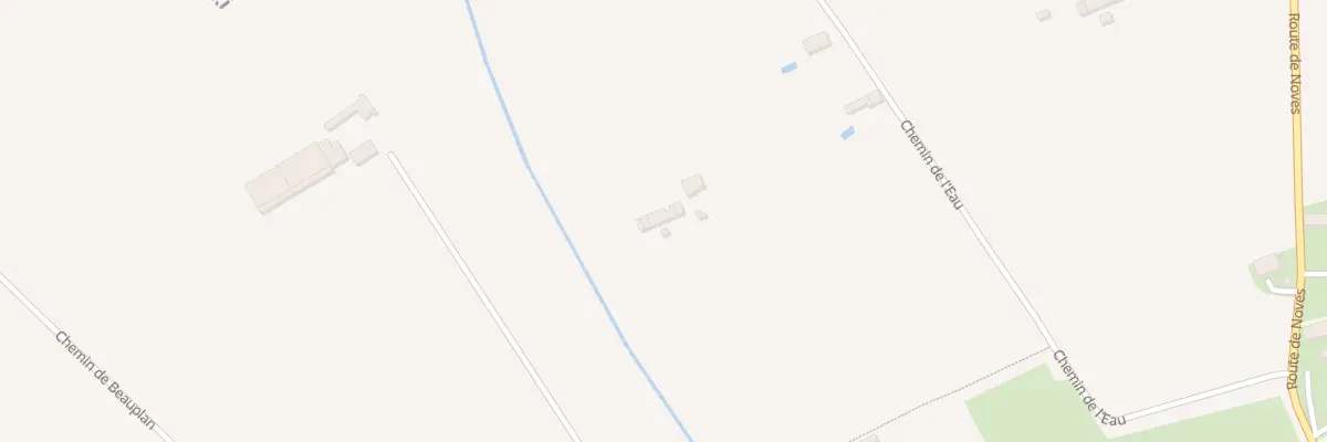 Plan du 6000 Che de l’Eau à Verquières