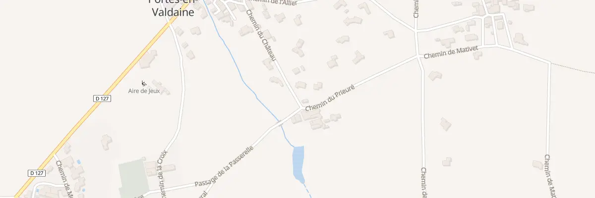 Plan du 185 Chem du Château à Portes-en-Valdaine