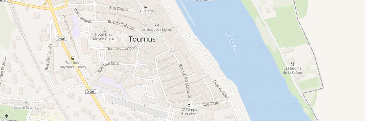 Plan du 29 Rue Désiré Mathivet à Tournus