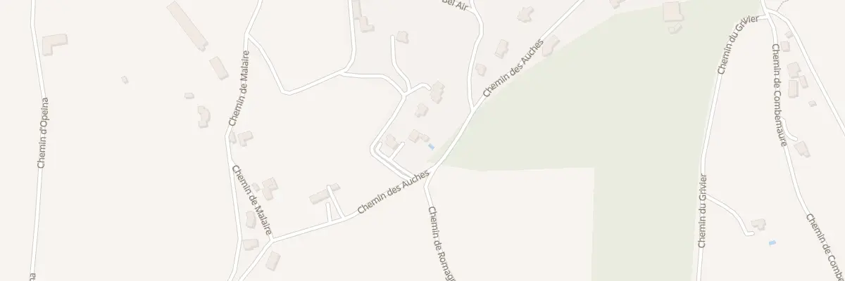 Plan du 590 Che des Auches à Grane