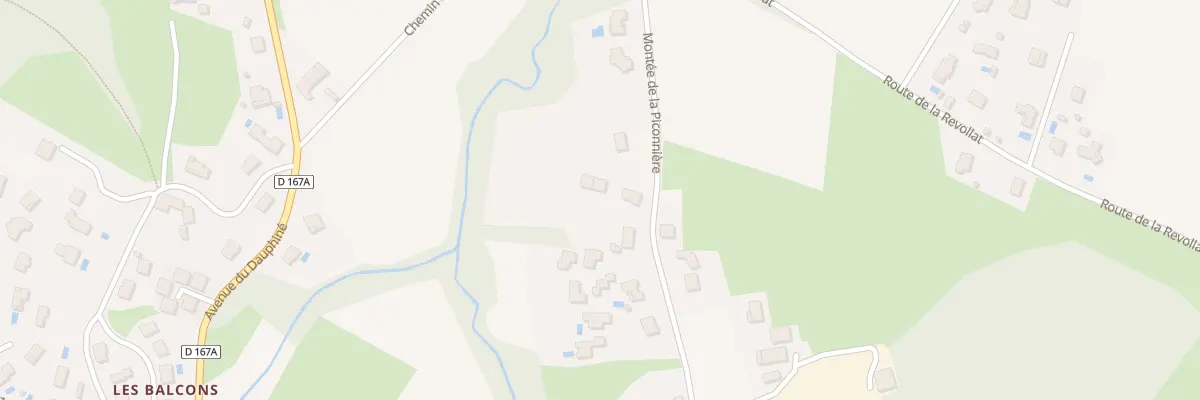 Plan du 602 Mte de la Piconnière à Jardin