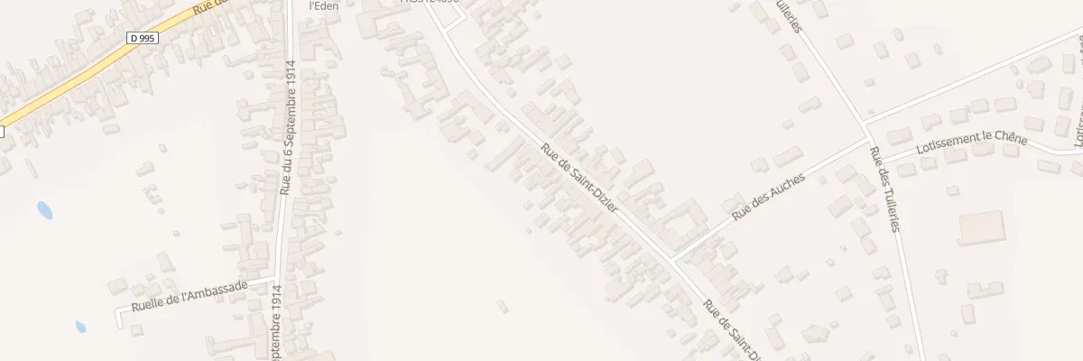 Plan du 44 Rue de Saint Dizier à Sermaize-les-Bains