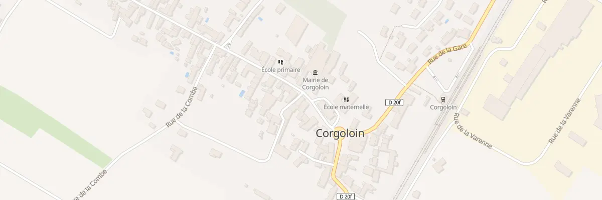 Plan du 143B Grande Rue à Corgoloin