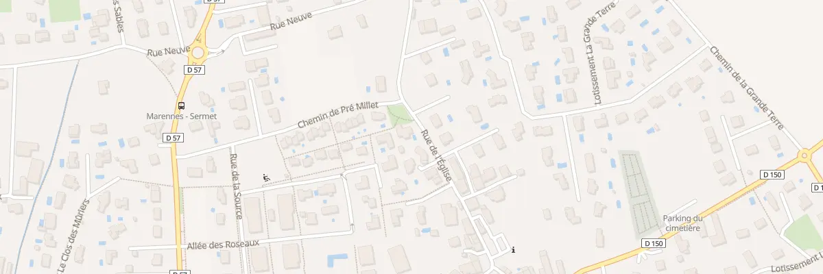 Plan du 241 Rue de l’Eglise à Marennes