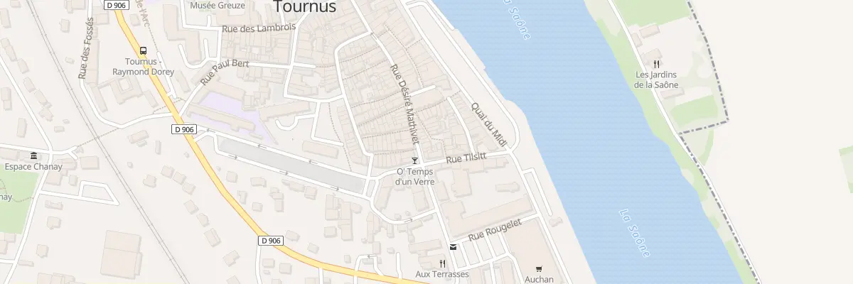 Plan du 51 Rue Désiré Mathivet à Tournus