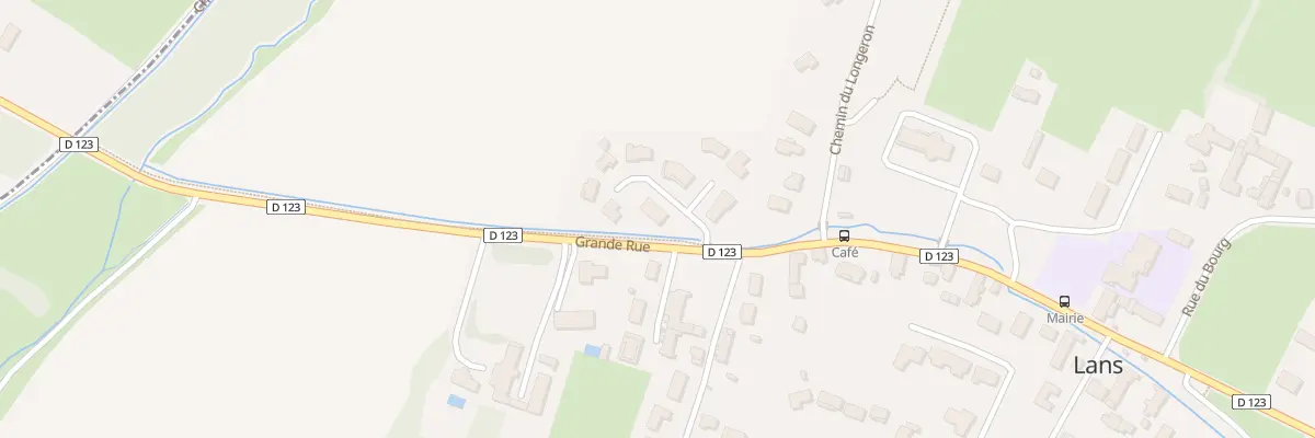 Plan du 1 Imp du Grand Pre à Lans