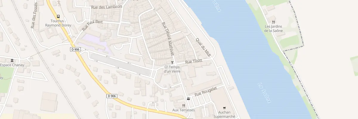 Plan du 1B Rue Tilsit à Tournus