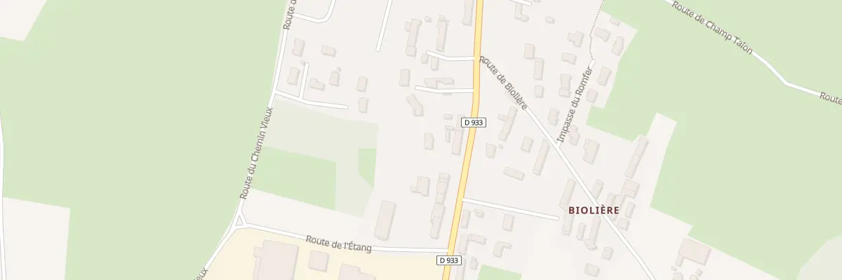 Plan du 43 Imp du Marronnier à Ozan
