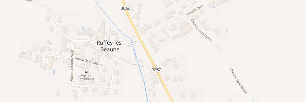 Plan du 3 Rue des Viaux à Ruffey-lès-Beaune