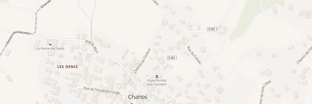 Plan du 9B Rue de la Tuilerie à Chanos-Curson