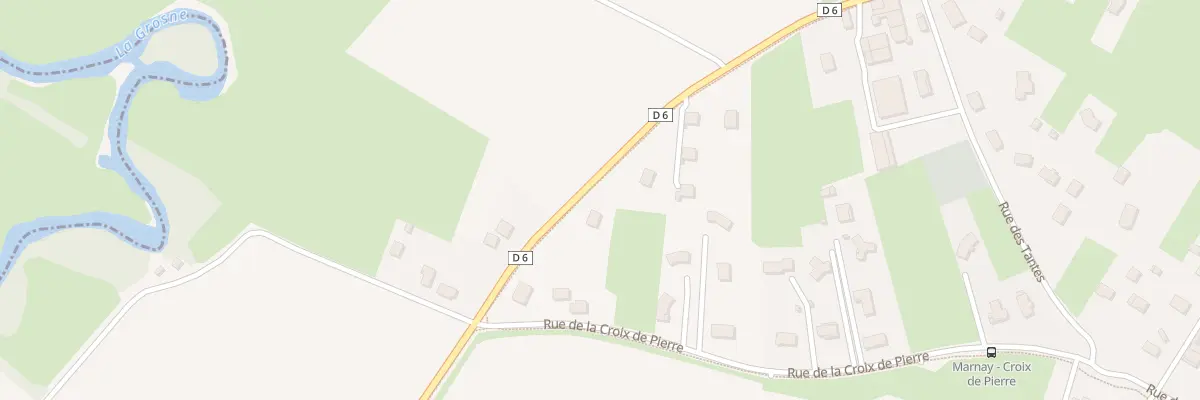 Plan du 4 Rte Grande Route à Marnay