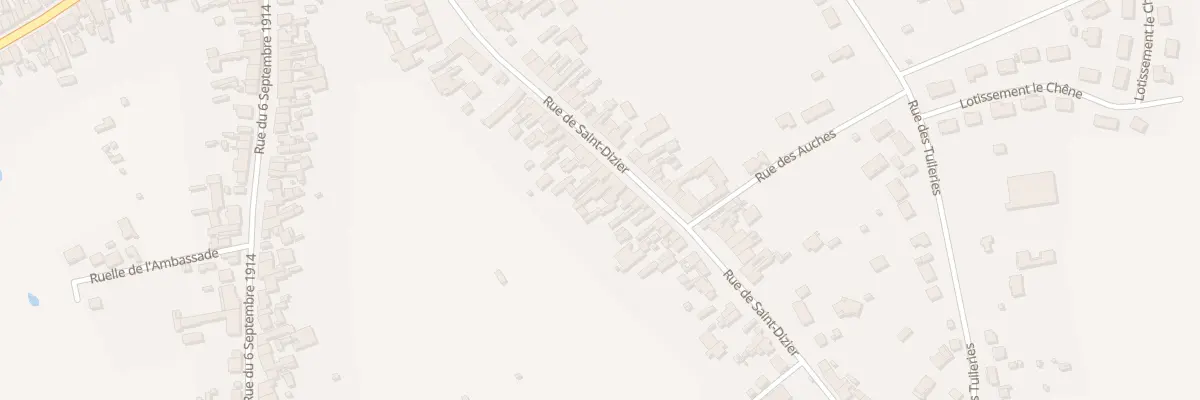 Plan du 62 Rue de Saint Dizier à Sermaize-les-Bains