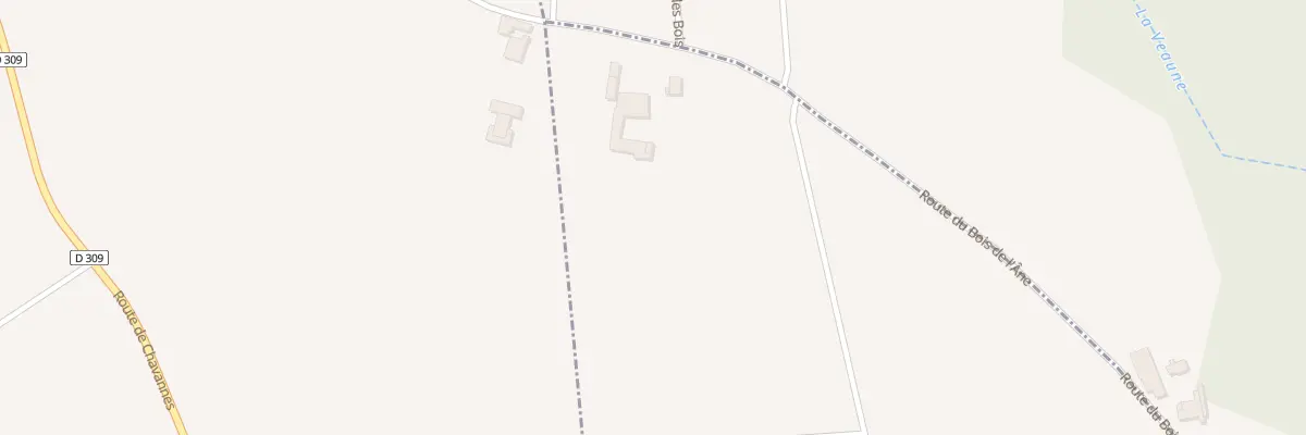 Plan du 1357 Rte du Bois de l’Ane à Chavannes