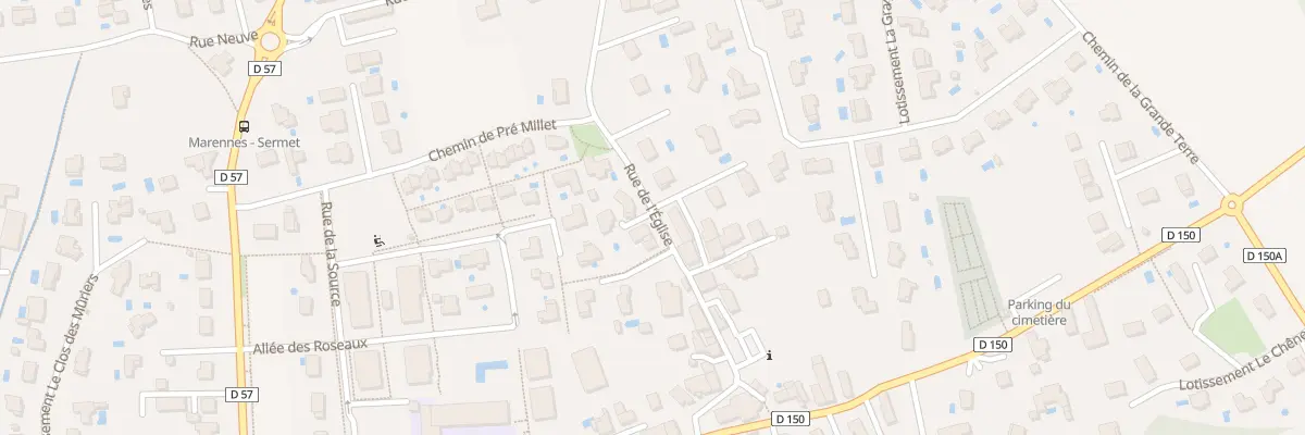 Plan du 191 Rue de l’Eglise à Marennes