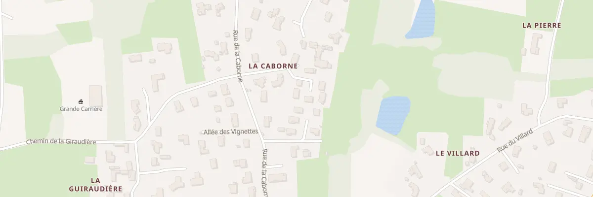Plan du 88B Imp de la Caborne à Saint-André-de-Bâgé