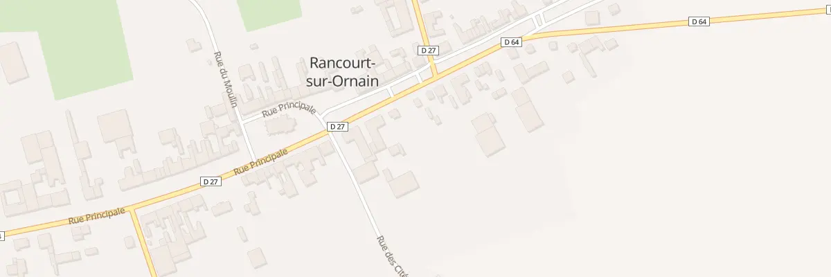 Plan du 25 Rue Principale à Rancourt-sur-Ornain