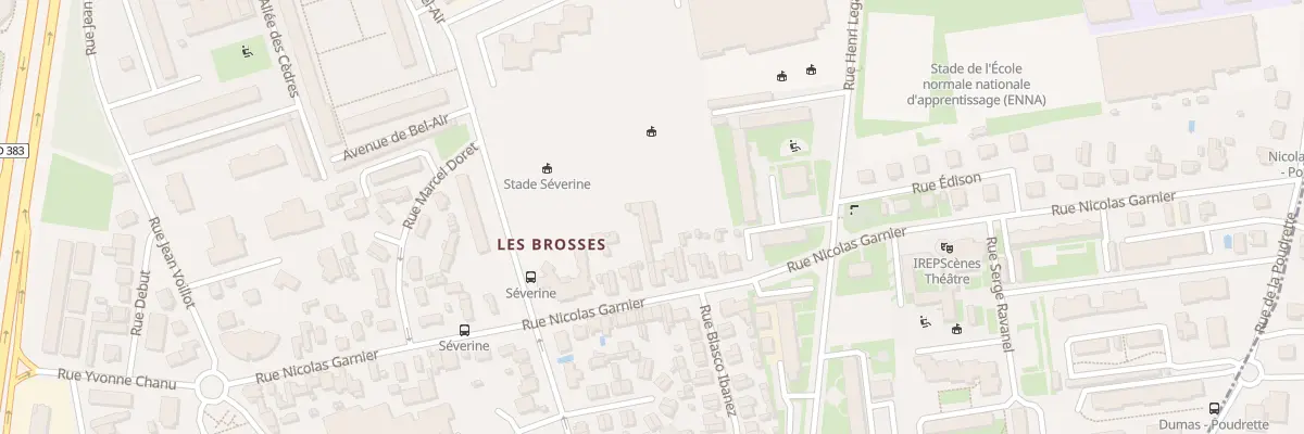 Plan du 51 Rue Nicolas Garnier à Villeurbanne