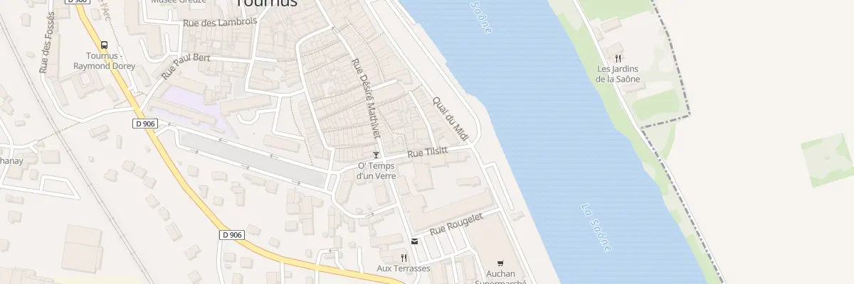 Plan du 16 Rue Sornay à Tournus