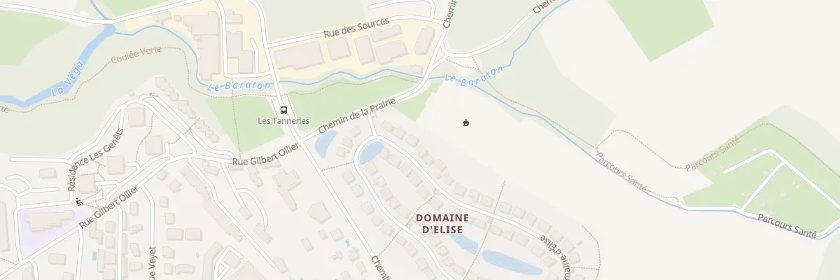 Plan du 125 All du Domaine d’Élise à Pont-Évêque