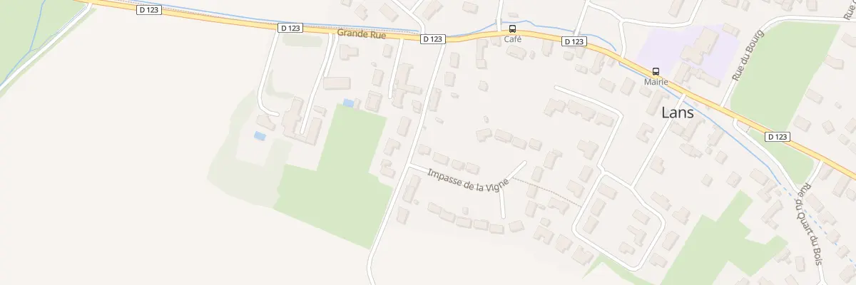 Plan du 1 Imp de la Vigne à Lans