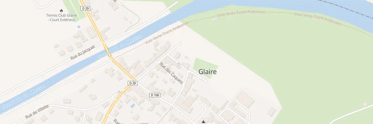 Plan du 1 Rue de la Renaissance à Glaire