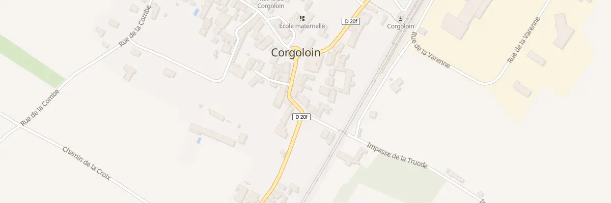 Plan du 10 Rue de la Bretonnière à Corgoloin