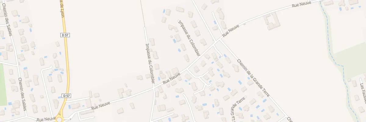 Plan du 421 Rue Neuve à Marennes