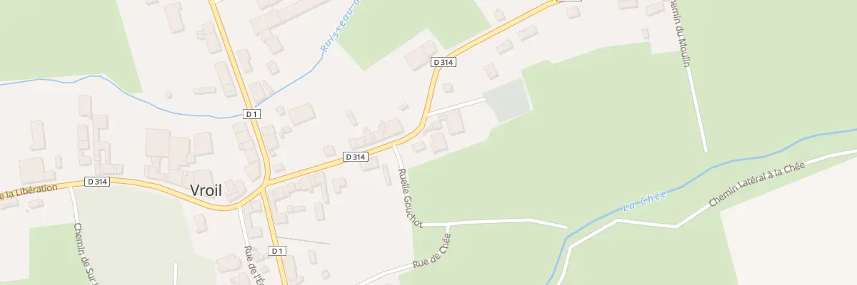 Plan du 14 Rue d’Argonne à Vroil