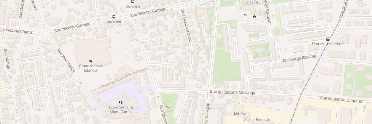 Plan du 32 Rue Blasco Ibanez à Villeurbanne