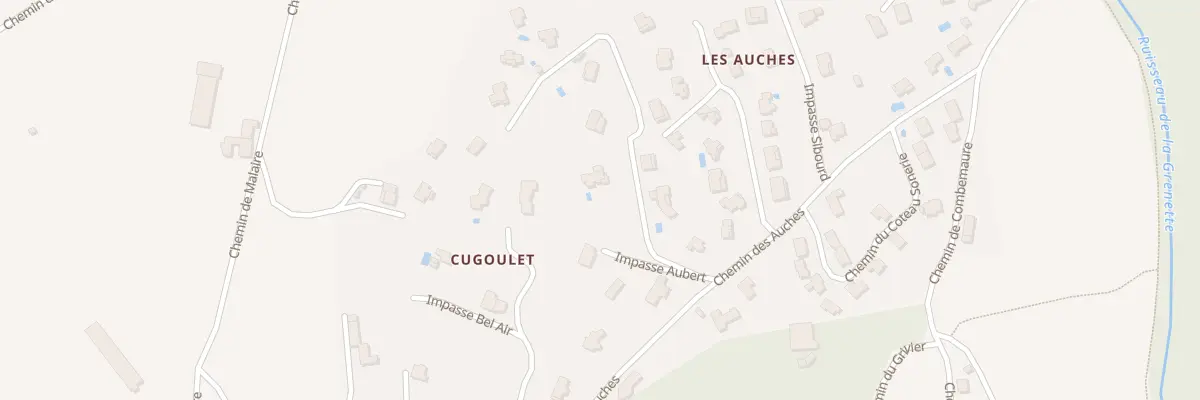 Plan du 5558 Cugoulet à Grane