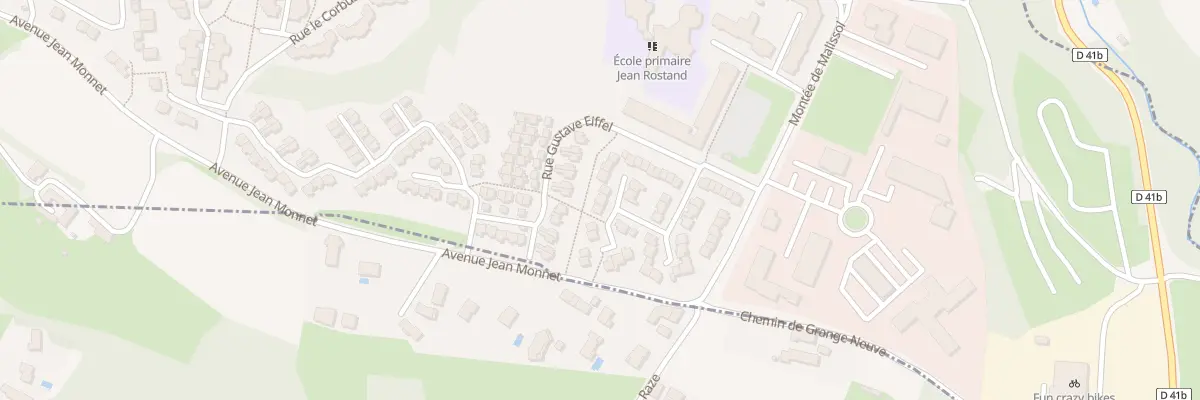 Plan du 21 Rue Francois Mansart à Vienne