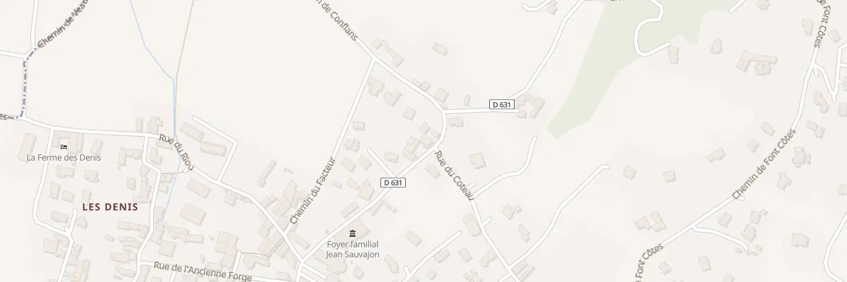 Plan du 13 Rue de la Tuilerie à Chanos-Curson