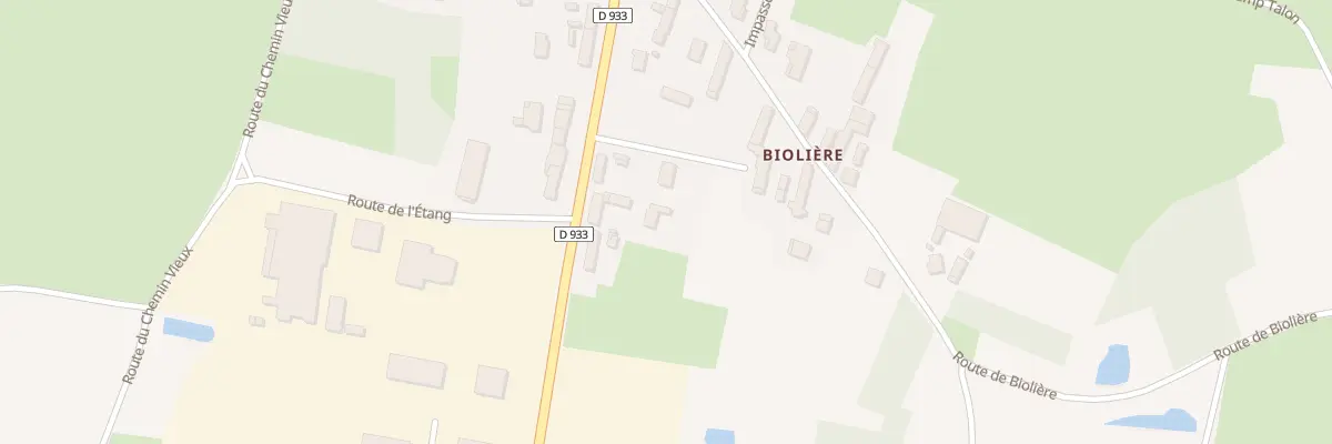 Plan du 941 Grande Route à Ozan