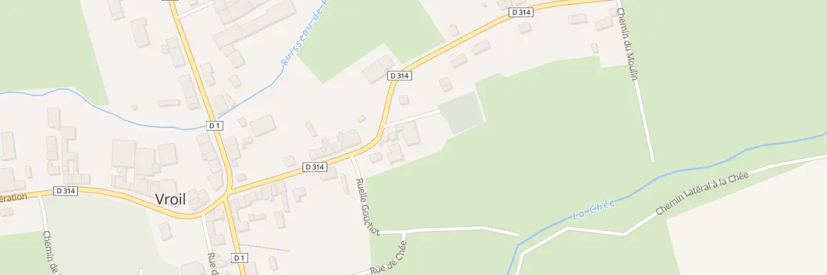Plan du 16 Rue d’Argonne à Vroil
