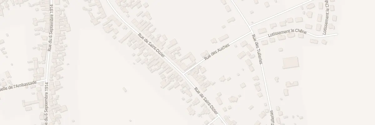 Plan du 83 Rue de Saint Dizier à Sermaize-les-Bains
