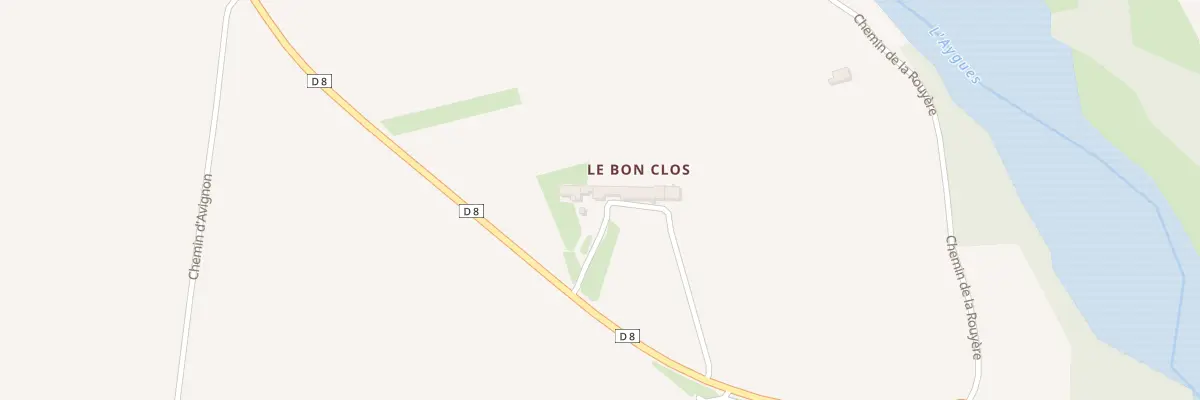 Plan du 5085 La Beraude à Cairanne